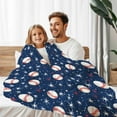 thumbnail image 5 of Football Blanket Throw for Adults Kids, to My Son Daughter Gift for Birthday, Christmas, Thanksgiving, Rugby Throw Blanket for Boys Girls, 40x50 inches, Thin Soft Flannel, Deep Blue, 5 of 5