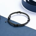 thumbnail image 5 of Twist with Infinity Memorial Funeral Urn Bracelet for Ashes Holder Cremation Jewelry for Ashes, 5 of 6