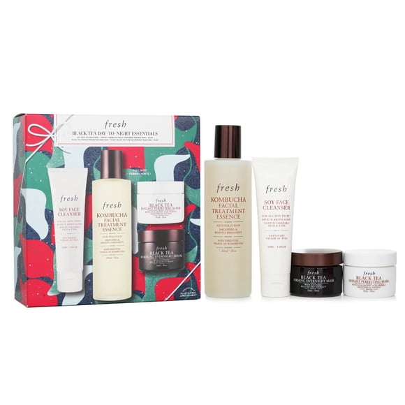Limpiador facial de soja fresca Tea Set, 50 ml, esencia de kombucha F.T., 150 ml