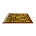 thumbnail image 2 of Ahgly Company Machine Washable Indoor Rectangle Southwestern Yellow Country Area Rugs, 6' x 9', 2 of 4