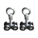thumbnail image 1 of 4 Wheel Silent Trolley Assembly Rollers Four Bearing Trolley Assembly Tall Unistruts Strut Channel, 1 of 5