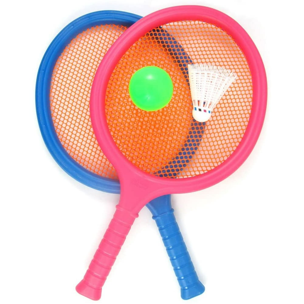 Badminton Set for Kids with 2 Rackets, Ball and Birdie Junior Tennis