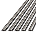 thumbnail image 1 of FASÄDE 47 in. Decorative Vinyl Divider Trim Crosshatch Silver (5 Pack), 1 of 6