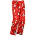 Ma Croix Mens Premium Pajama Pants Christmas Knit Fleece Lounge PJ Bottom with Pockets