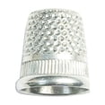 thumbnail image 2 of Nickel Plated Steel Crimp Top Thimble-Medium Size 7, 2 of 2