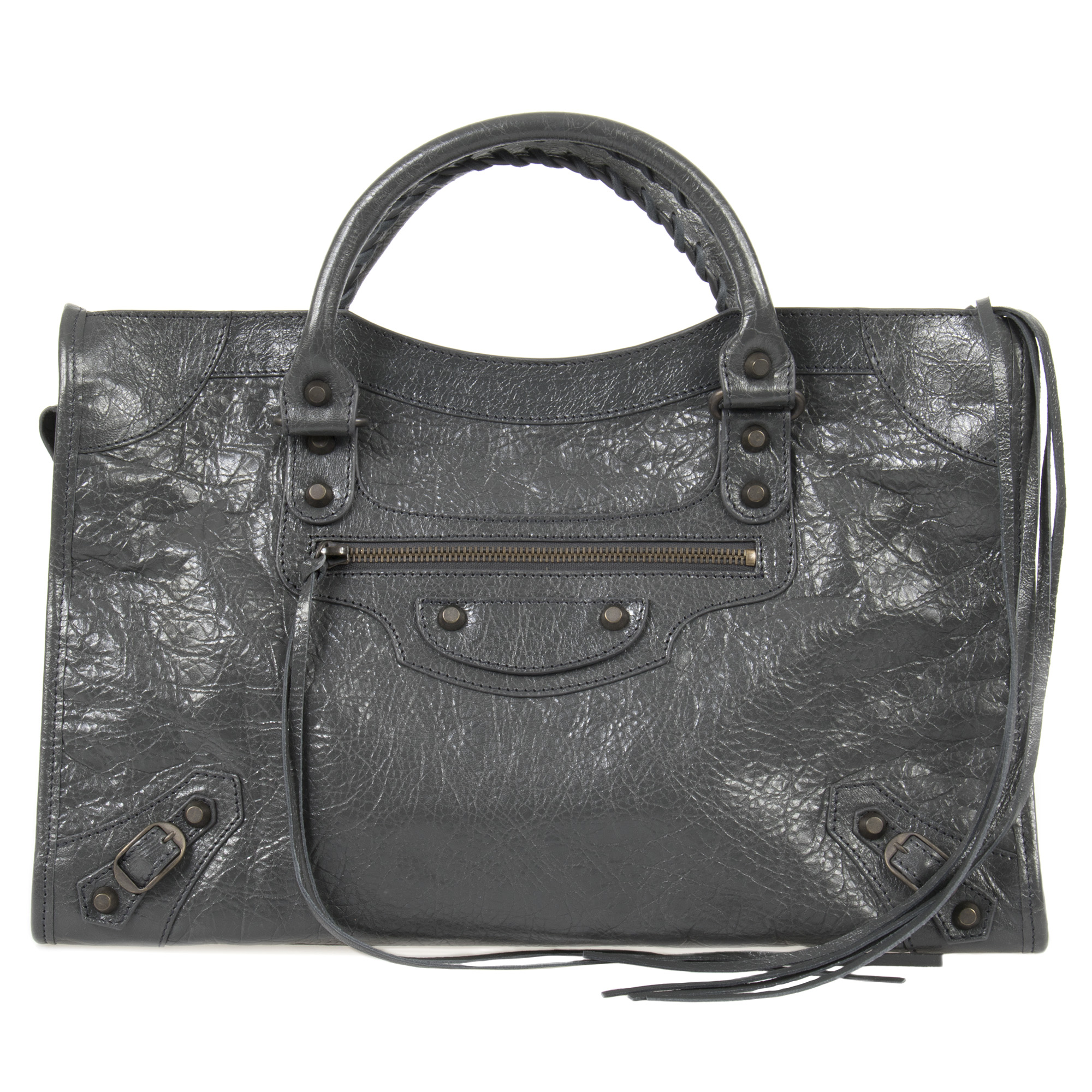 balenciaga city bag grey