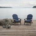 thumbnail image 6 of ARDEN Oceantex Outdoor Rocking Chair or Adirondack Cushion, 21.5 x 19, Water Repellent, Fade Resistant 19 x 21.5, Ocean Blue, 6 of 11
