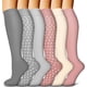 thumbnail image 1 of 6 pares de calcetines de compresión de secado rápido para ciclismo, senderismo y esquí. Calcetines deportivos de esquí hasta la rodilla con múltiples patrones., 1 of 5