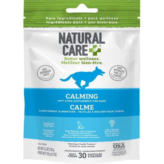 Natural Care Calming Chicken Daily Chews Dog Supplement