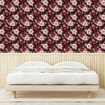 thumbnail image 3 of Ambesonne Autumn Flowers Peel & Stick Wallpaper for Home, Romantic Art Floral, 13"x100", Pale Peach Raspberry, 3 of 5