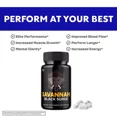 Savannah Black Surge Enhancement Supplement - 3 Bottles (180 Capsules Total)