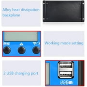 VONTER MPPT Solar Panel Regulator Charge Controller Auto Focus Tracking,30-100A 12V/24V Solar Charge Battery Controller