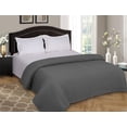 thumbnail image 3 of Manta de cama Elvana Home, 100% algodón, tamaño king, gris antracita, 3 of 7