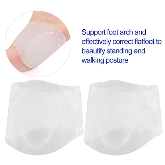 Orthotic Support,Orthotic Silicone Feet Foot Orthotic Insoles Arch Support Pads Professional Grade
