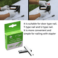 thumbnail image 3 of pitrice Staple Metal Portable Woodwork Staple Manual Framing Nail Stitching Needle for Woodworker, Staple, 3 of 9