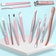 thumbnail image 4 of 18-Piece Stainless Steel Manicure and Pedicure Set with Nail Clippers and Tools, 4 of 5