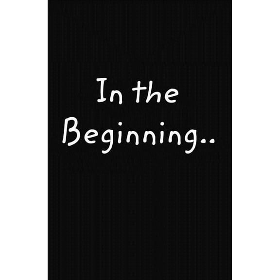In the Beginning, (Hardcover)