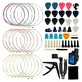 thumbnail image 2 of 65Pcs Guitar Tool Changing Accessories Kit Guitar String Picks Winder Tuner Kit, 2 of 7