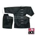 thumbnail image 1 of White Button Kung Fu Uniform, Black, 1 of 2