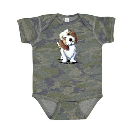 

Inktastic Petit Basset Griffon Vendéen Gift Baby Boy or Baby Girl Bodysuit