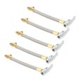 thumbnail image 4 of Tire Inflator Hose, 10cm Air Pump Tube Adapter 5pcs  For Bike For Car ANGGREK Air Pump Hose, 4 of 8