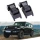 thumbnail image 4 of Juego de 2 pestillos de capó, kit de cierre para Wrangler JK Jku 2007-2018, accesorios de repuesto de alto rendimiento, fáciles de instalar Estilo de bandera Macarena Cierres de capó, 4 of 5