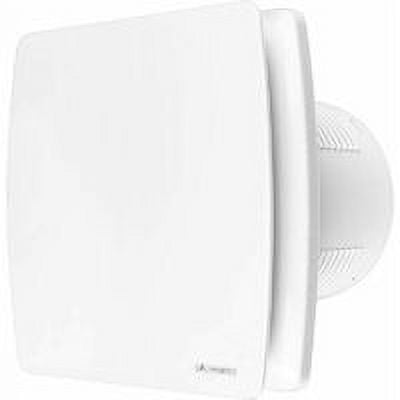 Extractor de Baño Ventilador Temporizador 100mm con Sensor de Humedad y Válvula Antirretorno 95m³ / Extractor de Aire Silencioso / blanco