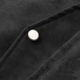 thumbnail image 6 of Homenesgenics Jackets for Men Big and Tall Long-Sleeve Relaxed-Fit Leather Plus Size Casual Hooded Outerwear Black XL, 6 of 9