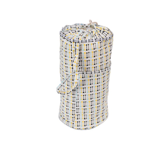 Bolsa de hilo, organizador de almacenamiento con sellado de cordón, accesorios de tejer grandes para tejer ganchillo