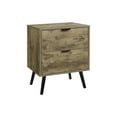 thumbnail image 1 of Monarch Specialties Accent Table, Bedroom, End, Living Room, Nightstand, Side Table, Storage Drawer, Walnut Laminate, Modern, Contemporary, 1 of 3