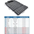 thumbnail image 2 of JOYTUTUS 5.5-5.8Ft Truck Bed Air Mattress with Removable Tailgate Extension with Air Pump&2 Pillows,Black, 2 of 8