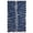 Hilo - Navy, variant on Fab Habitat Outdoor Rug - Waterproof, Fade Resistant, Crease-Free - Premium Recycled Plastic - Spanish Tile Farmhouse - Porch, Deck, Balcony, Laundry Room, Patio - San Juan - Dark Blue - 3 x 5 ft