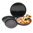 thumbnail image 4 of 8 pulgadas-En existencia Bandeja para pizza para hornear Bandeja para pizza de acero al carbono inoxidable para el hogar Molde redondo para hornear pizza DIY, 4 of 5