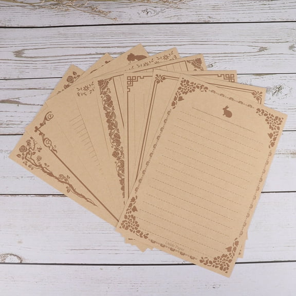 Raindrops  10 Set Fancy Vintage Stationery Smooth Writing Paper Charming