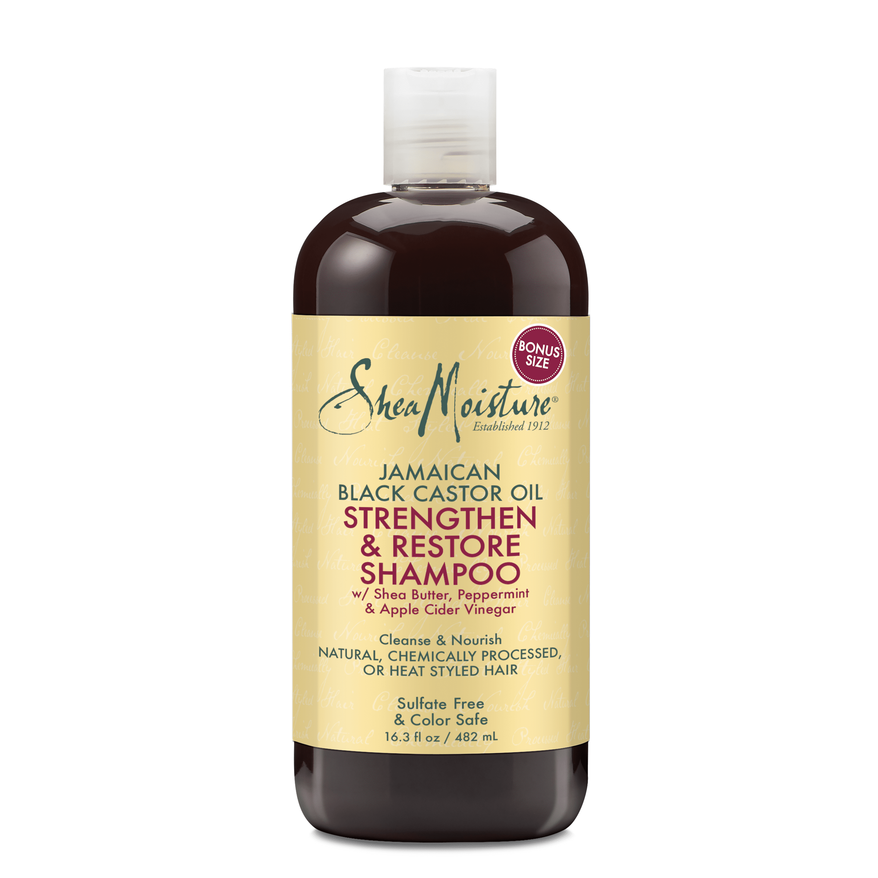SheaMoisture Jamaican Black Castor Oil Strengthen & Restore Shampoo, 16.3  Oz - Walmart.com