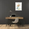 thumbnail image 3 of Robinson, Carol 25x32 White Modern Wood Framed Museum Art Print Titled - Simple Blossoms I, 3 of 4