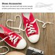thumbnail image 2 of 3 pares práctico Shoelace Sneaker Stazo Strap Elástico Chic Shoeles con hebillas, 2 of 6