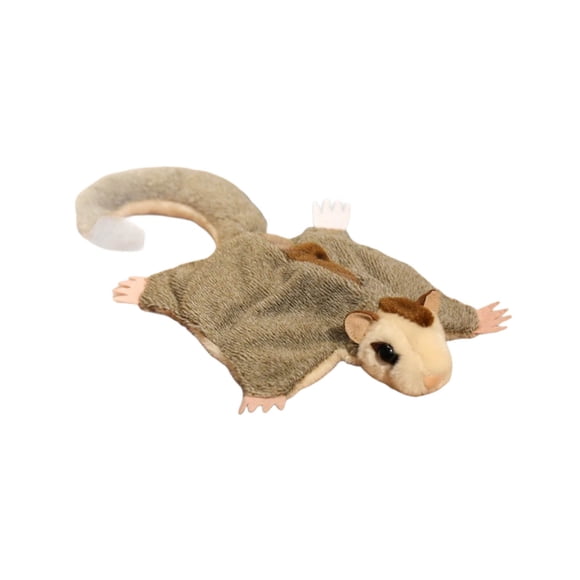 TIELUTT Jouet Écureuil Volant Doux Mignon Peluche pour Enfants Adultes Collectionneurs Maison L30 Amp Poupées en Fibre Artisanat Poupées Flexibles Violence Violon Amp
