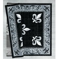 thumbnail image 3 of United Weavers Bristol Area Rug 2050 11070 Casselton Black Scrolls Curves 7' 10 x 7' 10" Rectangle, 3 of 3