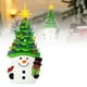thumbnail image 4 of Árbol de Navidad LED de 11 pulgadas con luces - Decoración de mesa de resina para el hogar, la oficina y la decoración navideña, 4 of 9
