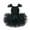 Black, variant on Splozh Baby Girls Pageant Baptism Lace Dress Girls Toddler Ballet Tutu Skirt V Neck Camisole Dress Dance Outfit Ballerina Gradient White,4-5 Years