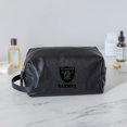 thumbnail image 4 of Las Vegas Raiders Hybrid Leather Lined Dopp Toiletry Bag, 4 of 4