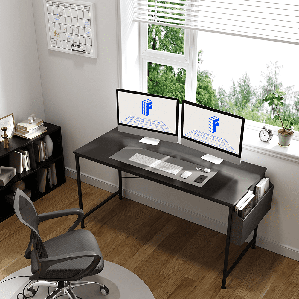Spaco Computer Desk, Small Office Writing Work Study Kids Student Teacher Home Bedroom Table,Modern Simple Style for Home, Office, Study, Writing Spaco Computer Desk, Small Office Writing Work Study Kids Student Teacher Home Bedroom Table,Modern Simple Style for Home, Office, Study, Writing