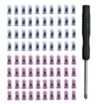 thumbnail image 2 of Tire Repair Rubber Nails Kit, 2026 New Vacuum Tire Repair Rubber Nail, Screw in Tire Repair Plugs, Fast Self-Service Tire Repair Tools for Car, Motorcycle, Truck, Two Sizes (80pcs(40L+40S)), 2 of 9