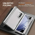 thumbnail image 6 of Compatible Transparent Case for Samsung Z Fold 5 Case Clear with Screen Protector,Full Body Shockproof Cover Hinge Protection Clear Case for Galaxy Z Fold 5 Case,Samsung Galaxy Z Fold 5 5G case, 6 of 14