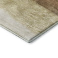 thumbnail image 3 of Addison Rugs Mayfield Premium Machine Washable Transitional Stripes Paprika Rectangle Rug, 3' x 5', 3 of 6