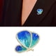 thumbnail image 2 of Trendy Butterfly Pin Brooch Lightweight Comfortable Alloy Design Outfit Enhancer Trendy Enamel Butterfly Accessory, 2 of 4