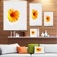 thumbnail image 3 of Croquis Aquarelle Jaune Coreopsis - Impression sur Toile Florale, 3 of 4