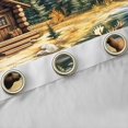 thumbnail image 4 of Homewish Jungle Bear Deer Black Out Curtains,Country Farmhouse Lodge Curtains Pack of 2 (42x63 Each),Hello Fall Bedroom Curtains For Teens,Ultra Soft Home Decor, 4 of 6