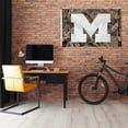 thumbnail image 2 of Michigan Indoor Outdoor Camo Look 3x5 Banner Flag, 2 of 5